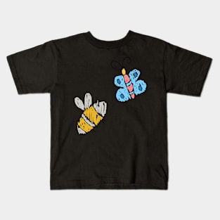 Bees & Butterflies Kids T-Shirt